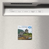アイルランドナン城、ドゥイック湖 - スコットランド、イギリス マグネット (インサイチュ (食洗機))