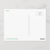 アイルランドハートグリーティングセントパトリックの日ヴィンテージ ポストカード (裏面)