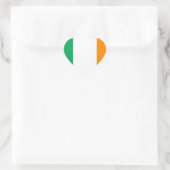 アイルランドハート国旗 ハートシール (バッグ)