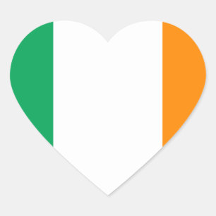 アイルランドハート国旗 ハートシール