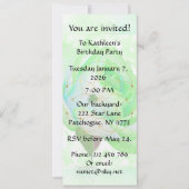 アイルランドバラ誕生日パーティー！招待状 招待状 (正面)