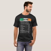 アイルランドパパ栄養事実父の日 Tシャツ (正面フル)