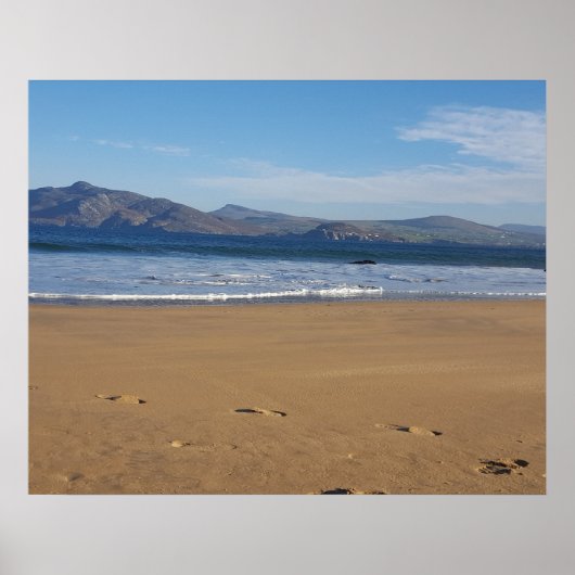 アイルランドビーチポスター ポスター (正面)