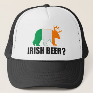 アイルランドビールか。 アイルランドの旗くまのシカの帽子 キャップ