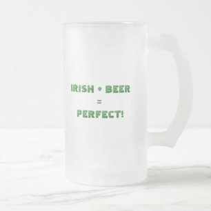 アイルランドビールガラス フロストグラスビールジョッキ