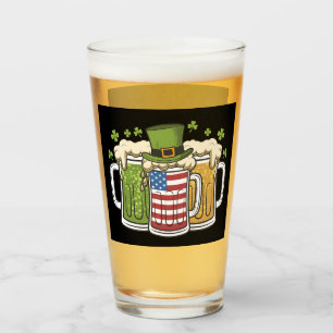 アイルランドビール アイルランド USA アメリカ国旗 聖パトリックの祝日 タンブラーグラス