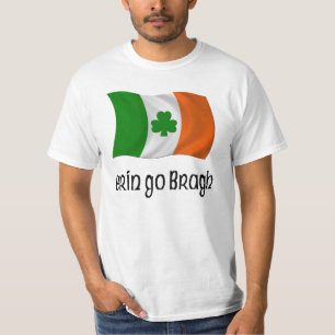 アイルランドフォーエバーエリンゴーブラグアイリッシュことわざ Tシャツ