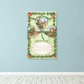 アイルランドフォーエバー – コルクとキラーニーの城 キャンバスプリント (インサイチュ (ウッドフロア))