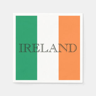 アイルランドフラグアイルランドPNCN スタンダードカクテルナプキン