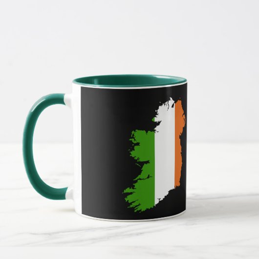 アイルランドフラグマップマグ マグカップ (左)