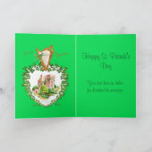 アイルランドプライドセントパトリックのデイブラニー城 カード (内部)