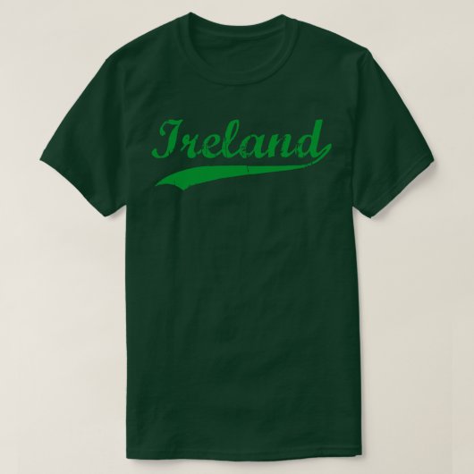 アイルランドプライドヴィンテージレトロSt patricks dayヴァルシット Tシャツ (デザイン正面)
