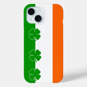 [アイルランドプライド]シャムロック国旗 iPhone 15ケース