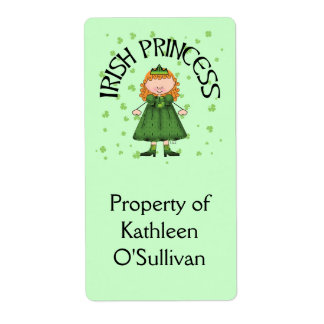 アイルランドプリンセスレッドヘッド ラベル