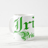 アイルランドプリンセス コーヒーマグカップ (正面左)