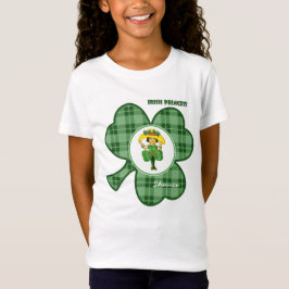 アイルランドプリンセス |名前をカスタムする聖パトリックの日 Tシャツ