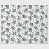 アイルランドベビーキャリッジセントパトリックの日ベビーシャワー ラッピングペーパー (フラット)