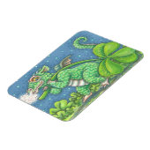 アイルランドベビードラゴンファンタジーシャムロックマグネット マグネット (左側)