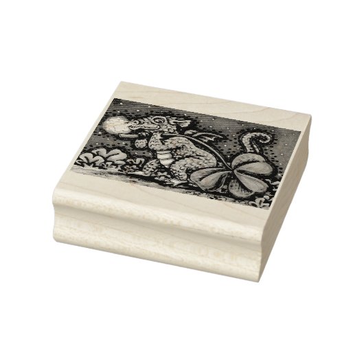 アイルランドベビードラゴンST.パトリックの日のゴム印 ラバースタンプ (スタンプ)