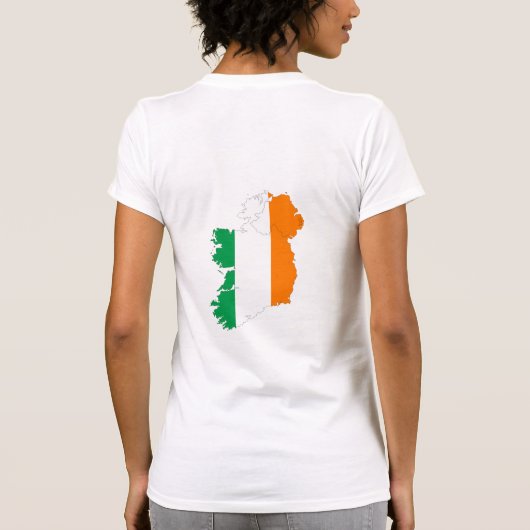 アイルランドホームオブザレプレチャウンサンパトリックの日 Tシャツ (裏面)