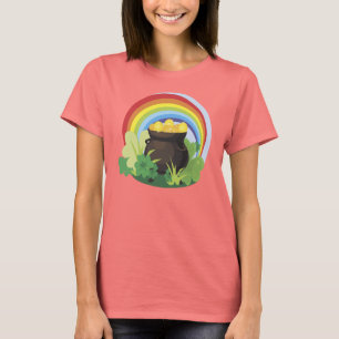 アイルランドポットの金ゴールドTシャツ Tシャツ