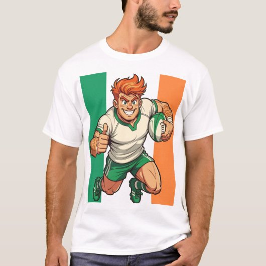 アイルランドラグビーパワー Tシャツ (正面)