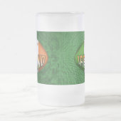 アイルランドラグビーボール フロストグラスビールジョッキ (中央)