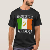 アイルランドラグビーヴィンテージアイルランド国旗St patricks dayM Tシャツ (正面)