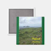 アイルランドリングや輪ケリー・アイリッシュ・マグネット マグネット (正面/裏面)