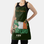 アイルランドヴィンテージ国旗セントパトリックの日レトロ エプロン (インサイチュ)