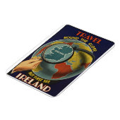 アイルランドヴィンテージ旅行ポスターマグネット マグネット (左側)