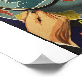 アイルランドヴィンテージ旅行ポスター ポスター (角)