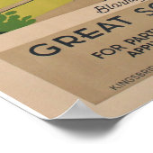 アイルランドヴィンテージ旅行ポスター ポスター (角)