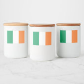 アイルランド三色国旗の愛国心の聖パトリックの日 フードラベル (ボトル)