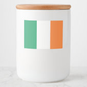 アイルランド三色国旗の愛国心の聖パトリックの日 フードラベル (正面)