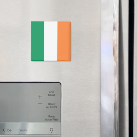 アイルランド三色国旗の愛国心モダン マグネット (インサイチュ (冷蔵庫))