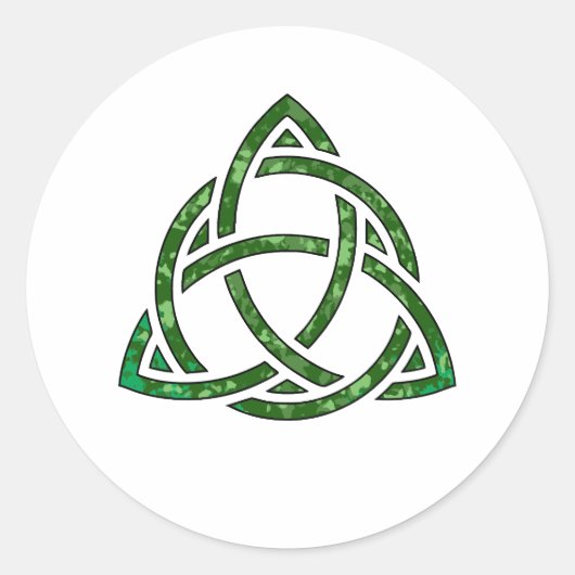 アイルランド三連青枕 ラウンドシール (正面)