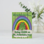 アイルランド人であるということ(聖パトリックの日のために) ポストカード (スタンド正面)