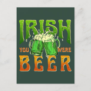 アイルランド人でいてくれてありがとう ビール おもしろい 飲酒 アイルランド ポストカード