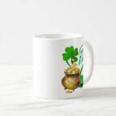 アイルランド人に幸運を コーヒーマグカップ (正面右)