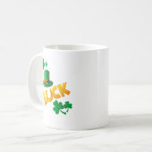 アイルランド人に幸運を コーヒーマグカップ (正面左)