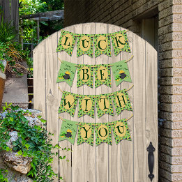 アイルランド人のための可愛い幸運 バンティングフラッグ