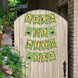 アイルランド人のための可愛い幸運 バンティングフラッグ