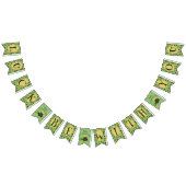 アイルランド人のための可愛い幸運 バンティングフラッグ (全)