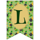 アイルランド人のための可愛い幸運 バンティングフラッグ (第1の旗)