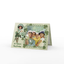 アイルランド人のばら色の写真の挨拶