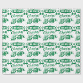 アイルランド人のアイルランドのギフトの包装紙 ラッピングペーパー (フラット)