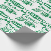 アイルランド人のアイルランドのギフトの包装紙 ラッピングペーパー (角)