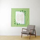 アイルランド人のシャムロックのように賛美うれしい タペストリー (インサイチュ(横))