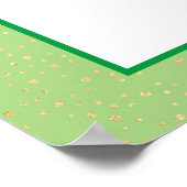 アイルランド人のシャムロックのように賛美うれしい ポスター (角)